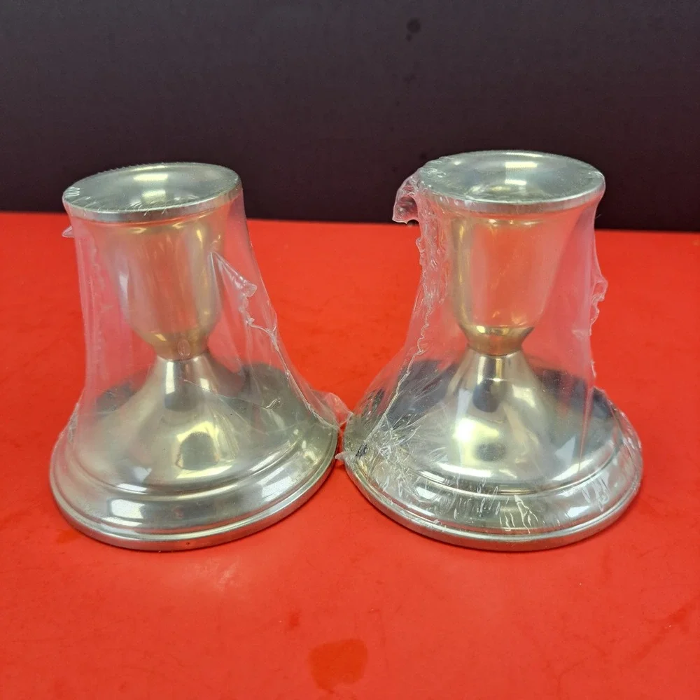 Towle Candlesticks Unisex OS Silver New With Imperfections Weighted Sterling 70